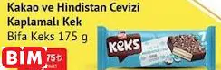BİFA KEKS KAKAO VE HİNDİSTAN CEVİZİ KAPLAMALI KEK